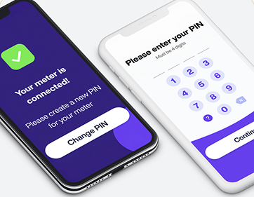 Livongo connected-meter mobile experience